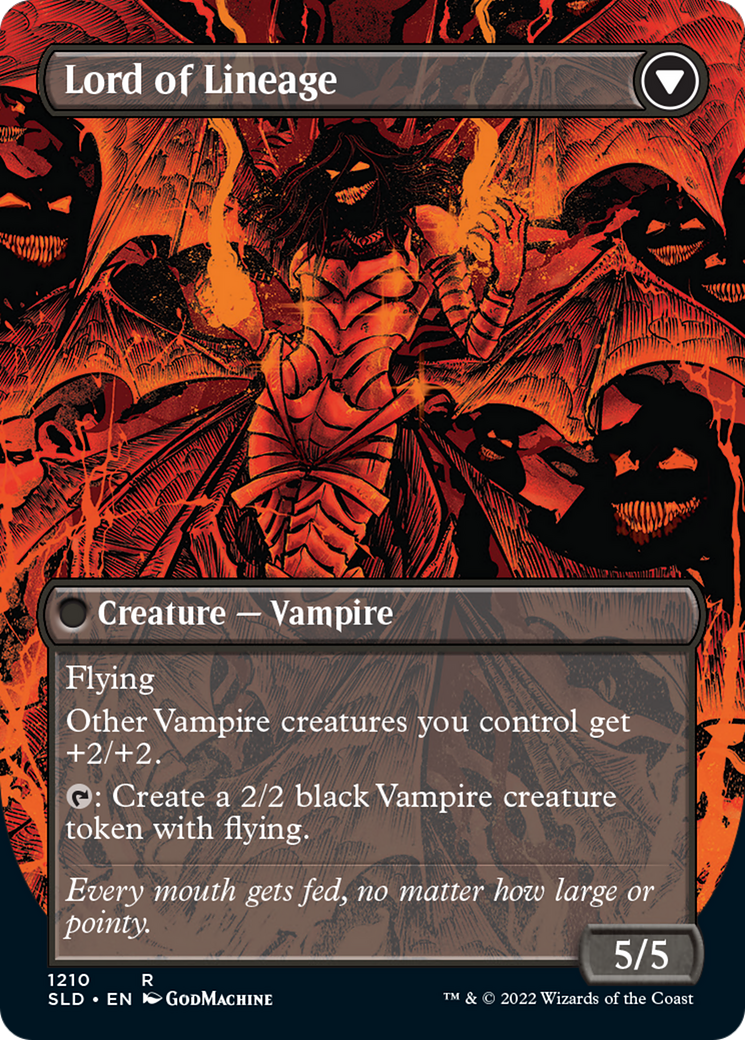 Bloodline Keeper // Lord of Lineage (1210) - Secret Lair Drop