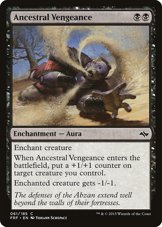 Ancestral Vengeance (061) Foil - Fate Reforged