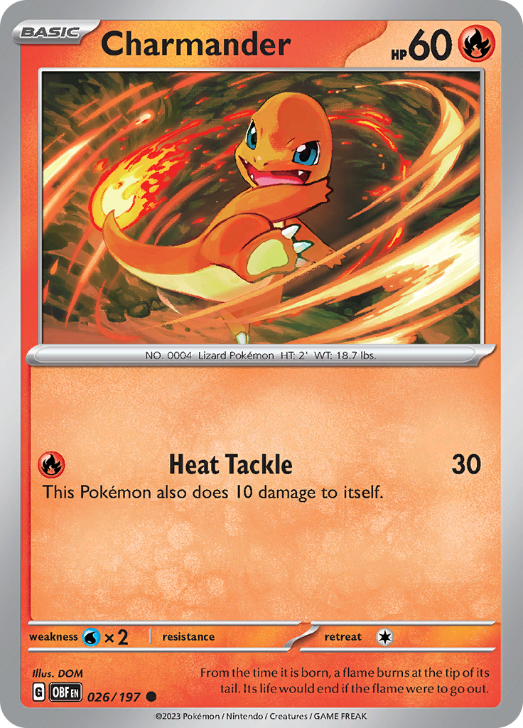 Charmander (026/197) [Scarlet & Violet: Obsidian Flames] | Silver Goblin