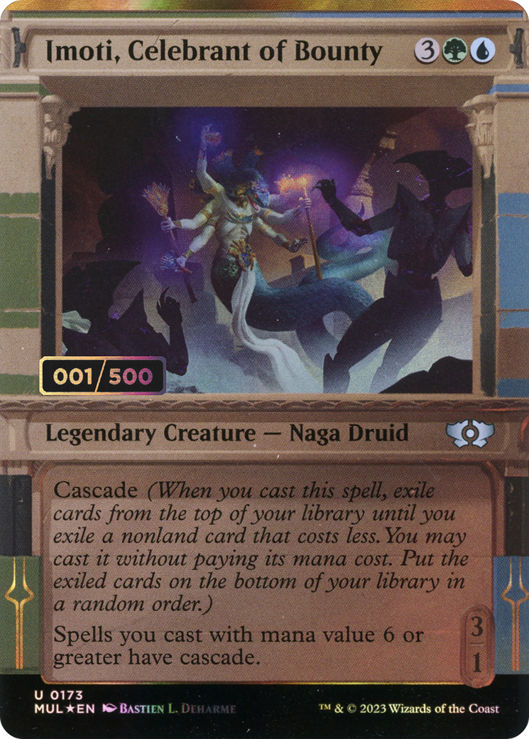 Imoti, Celebrant of Bounty (Showcase) (173z) Foil - Multiverse Legends