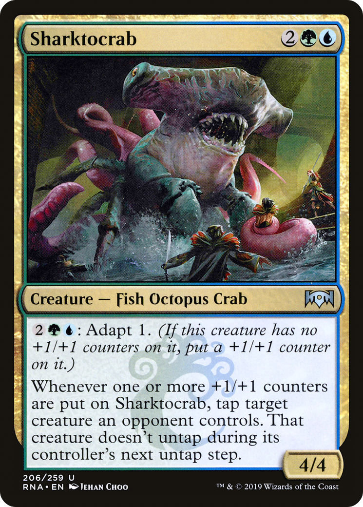 Sharktocrab (206) Foil - Ravnica Allegiance