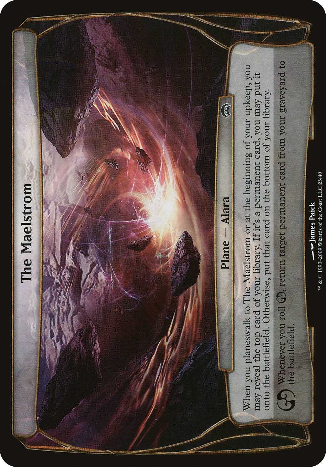 The Maelstrom (Planechase) - Planechase Planes
