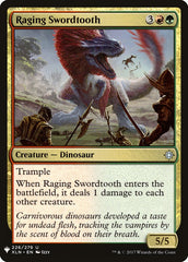 Raging Swordtooth [Mystery Booster] | Silver Goblin