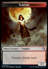 Clue // Vampire Double-Sided Token [Innistrad: Midnight Hunt Tokens] | Silver Goblin