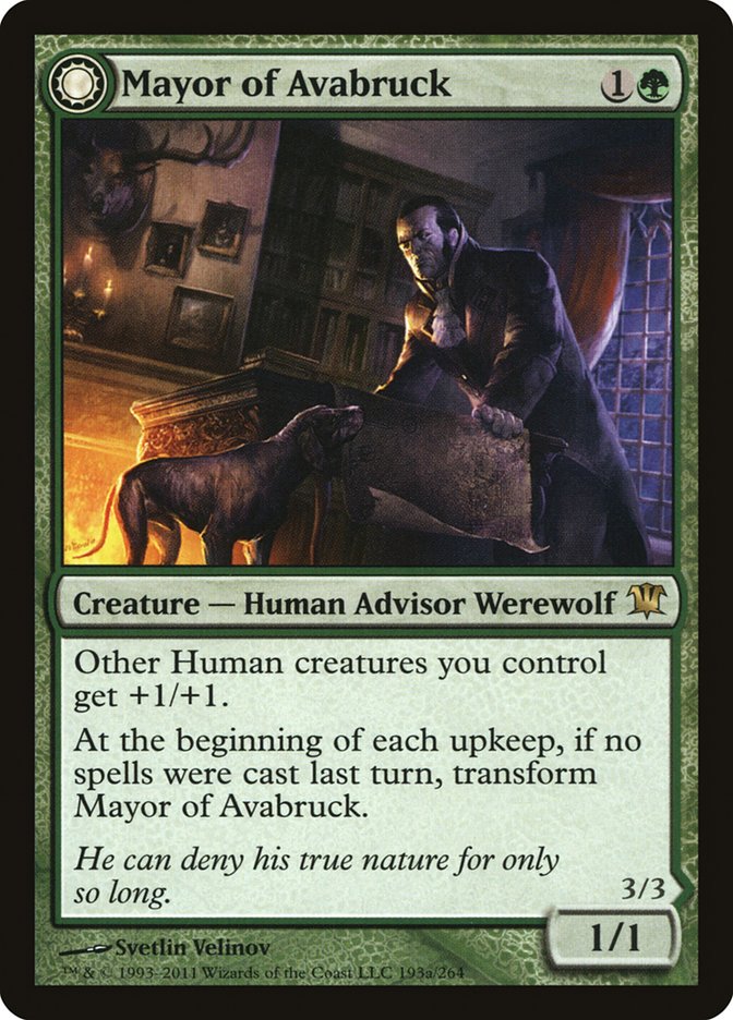 Mayor of Avabruck (193) Foil - Innistrad