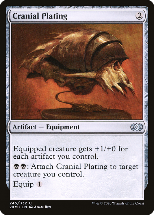 Cranial Plating [Double Masters] Foil