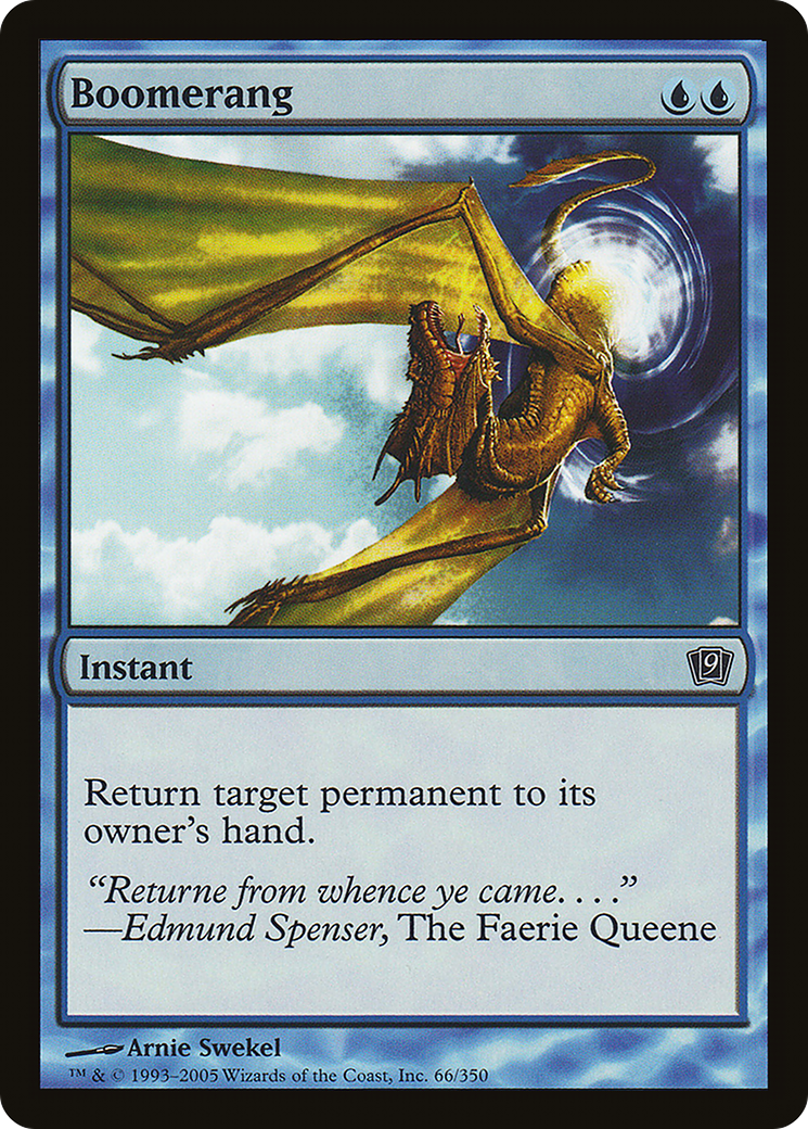 Boomerang (066) Foil - Ninth Edition