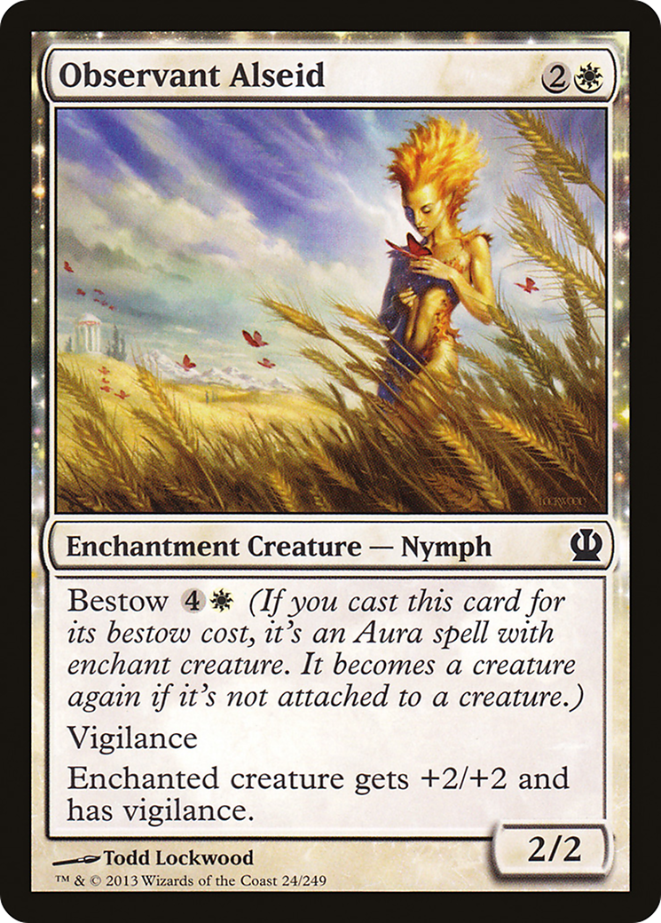Observant Alseid (024) Foil - Theros