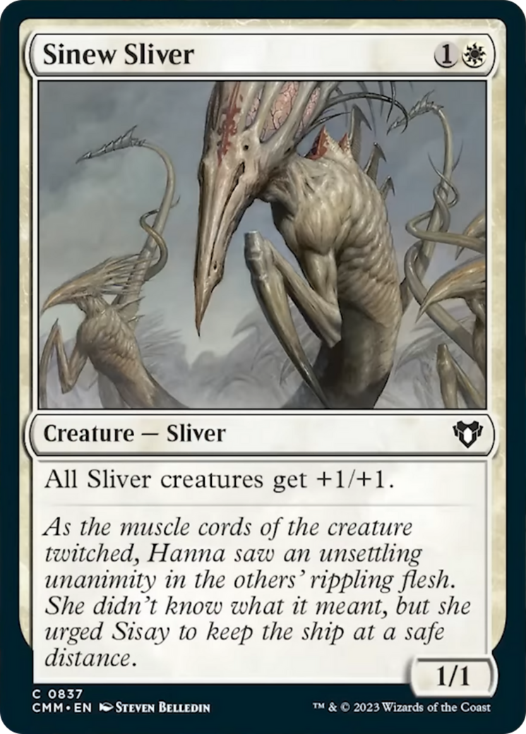 Sinew Sliver [Commander Masters] | Silver Goblin