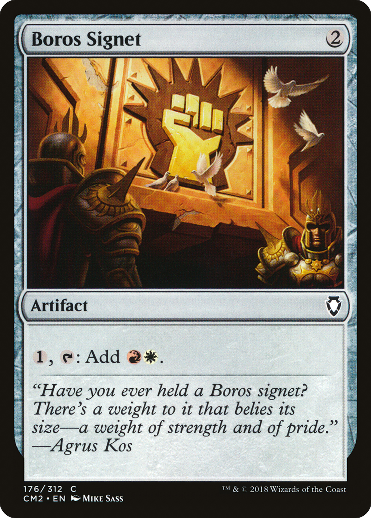 Boros Signet (176) - Commander Anthology Volume II