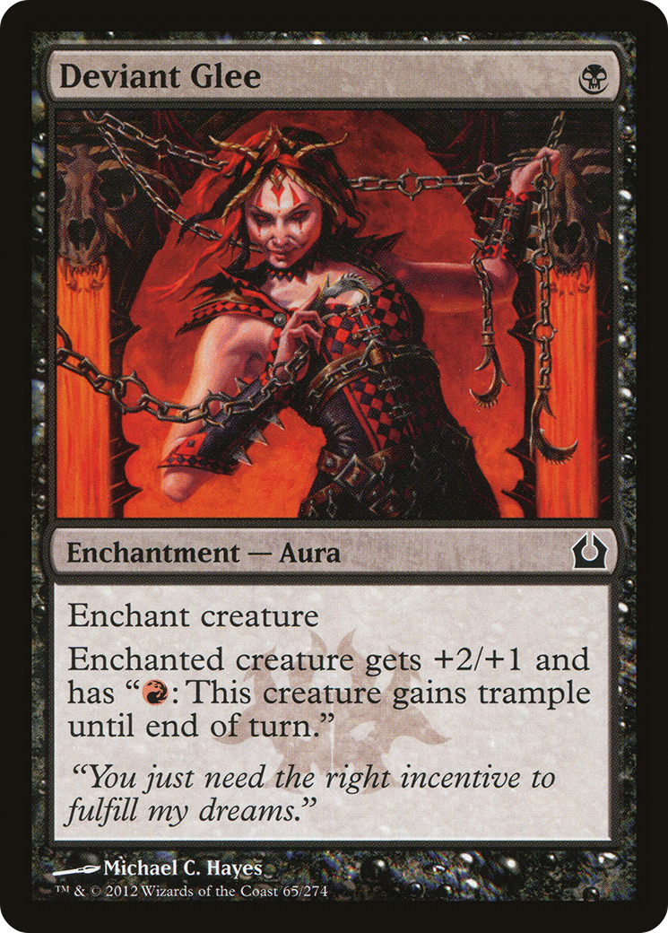Deviant Glee (065) Foil - Return to Ravnica