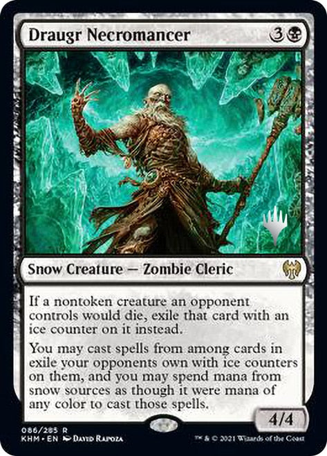 Draugr Necromancer (Promo Pack) [Kaldheim Promos] | Silver Goblin