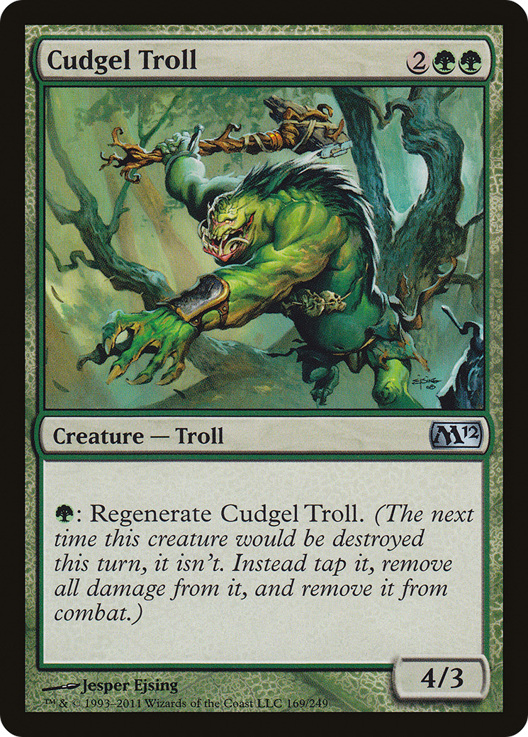 Cudgel Troll (169) Foil - Magic 2012
