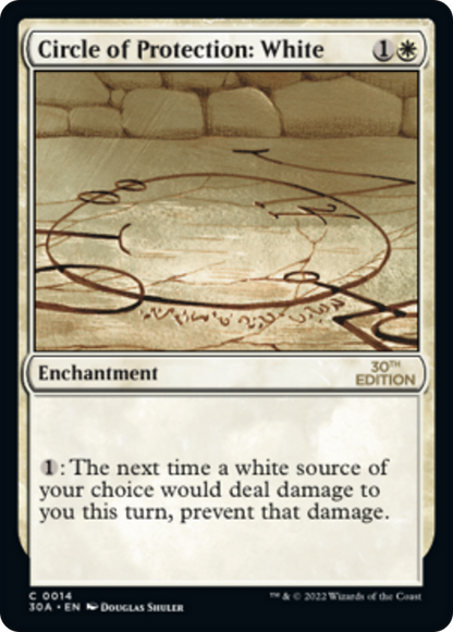 Circle of Protection: White (014) - 30th Anniversary Edition