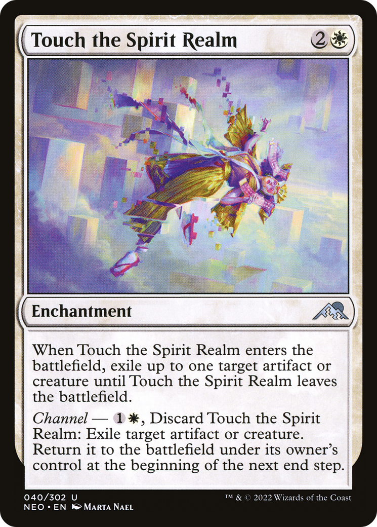 Touch the Spirit Realm (040) Foil - Kamigawa: Neon Dynasty