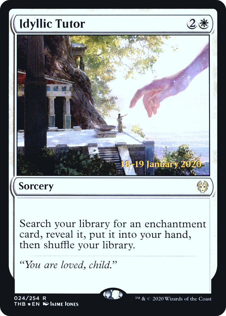 Idyllic Tutor (24s) Foil - Theros Beyond Death Promos