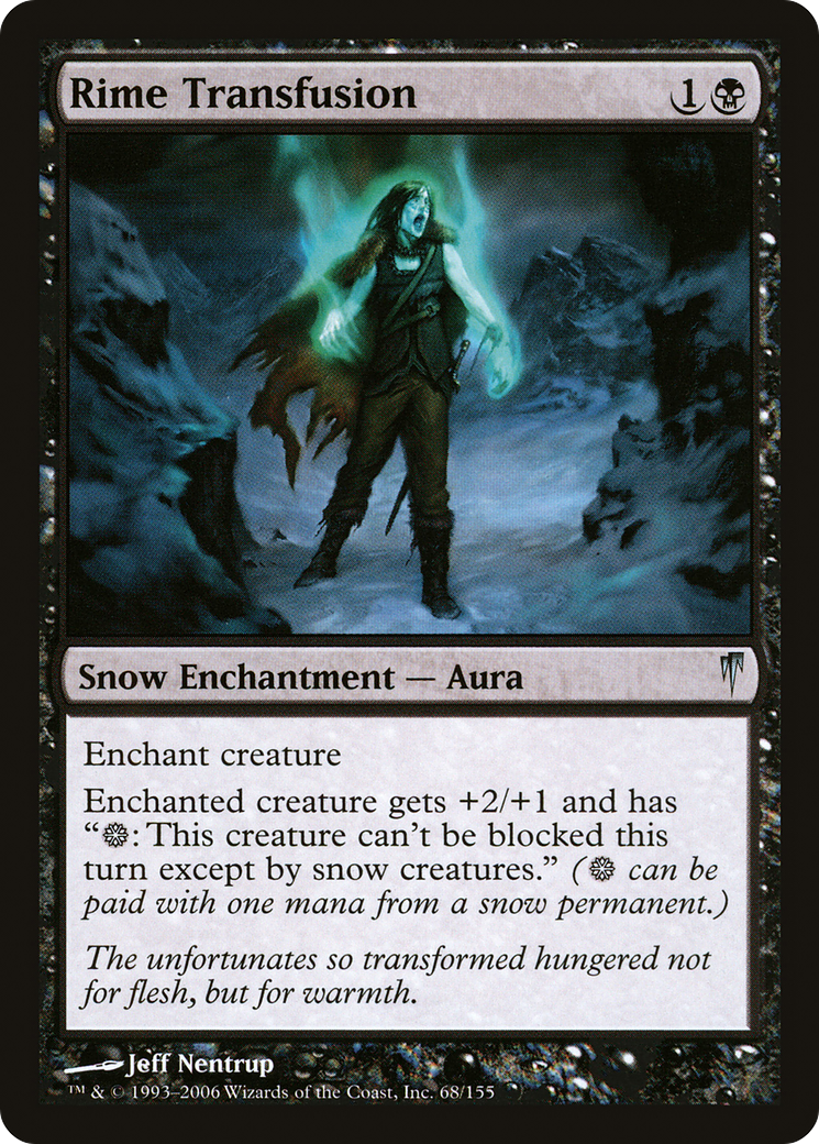 Rime Transfusion (068) Foil - Coldsnap