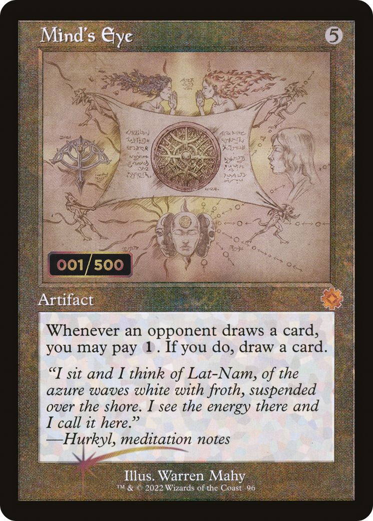Mind's Eye (Retro) (96z) Foil - The Brothers' War Retro Artifacts