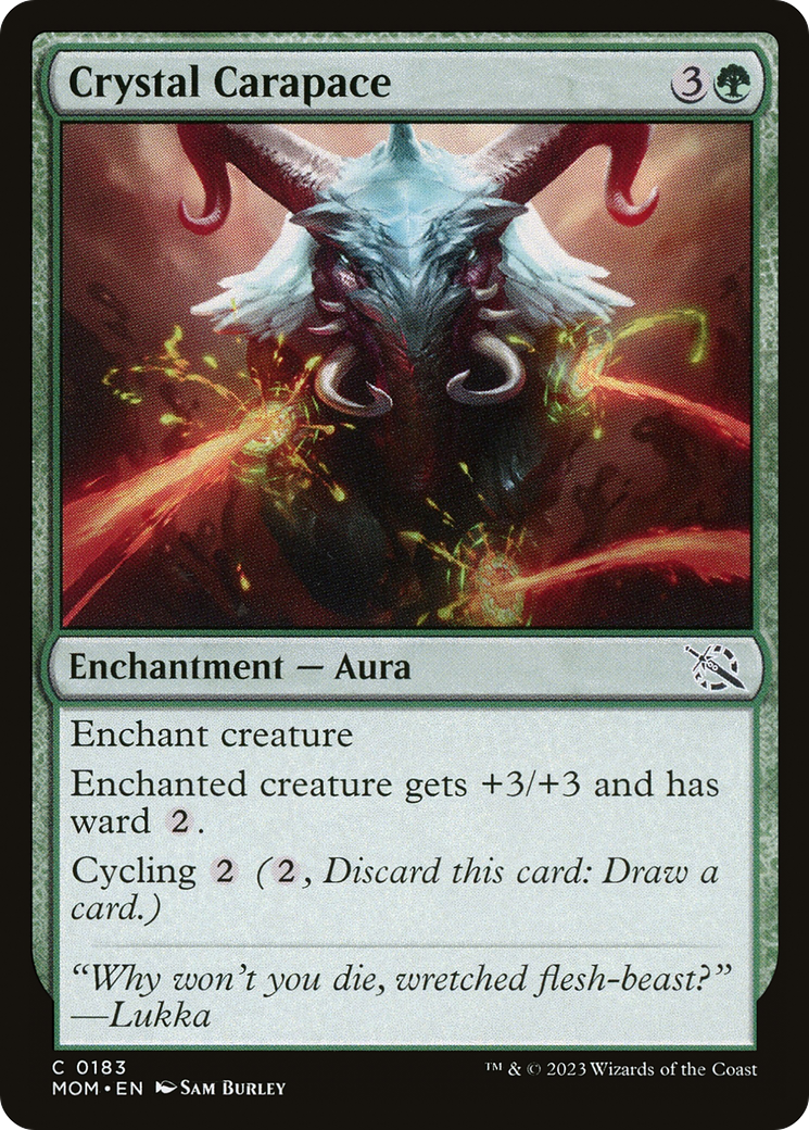 Crystal Carapace (183) Foil - March of the Machine