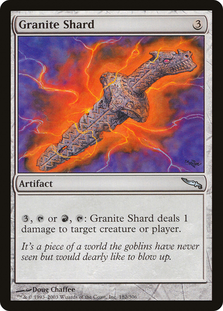 Granite Shard [Mirrodin] | Silver Goblin