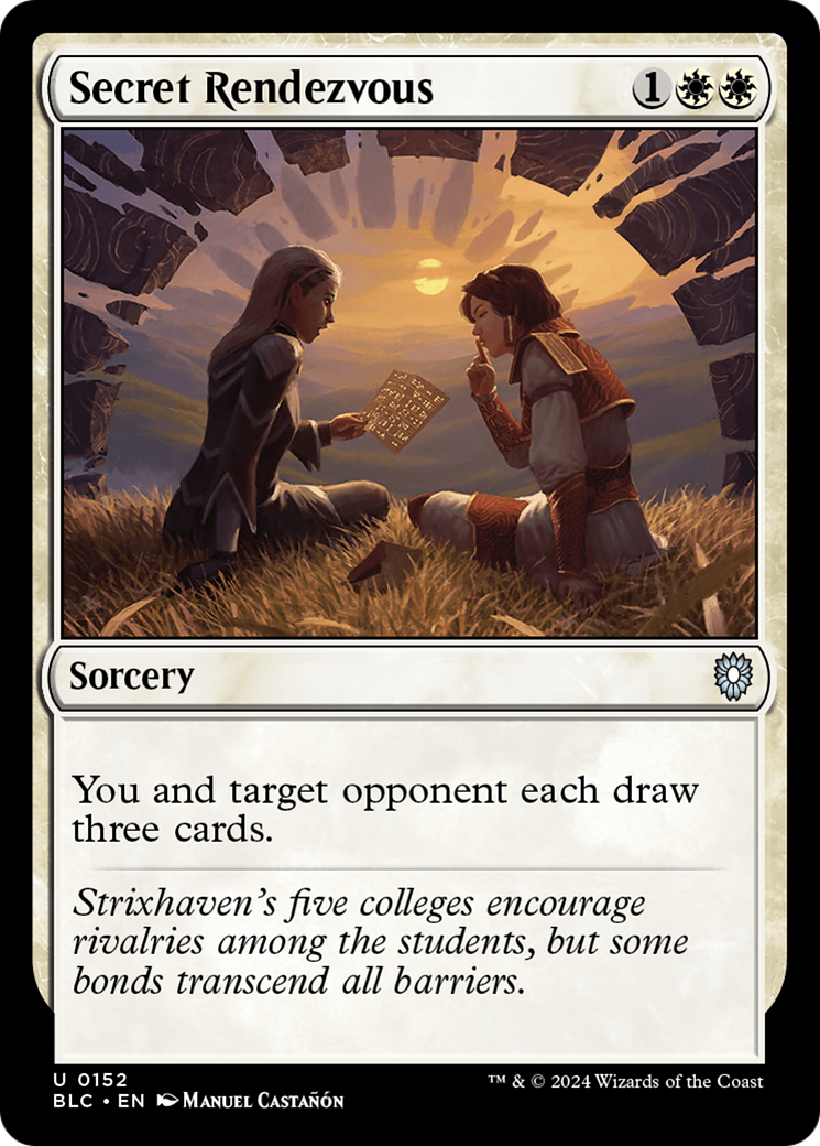 Secret Rendezvous [Bloomburrow Commander]