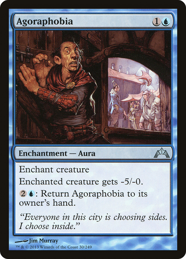 Agoraphobia [Gatecrash] Foil