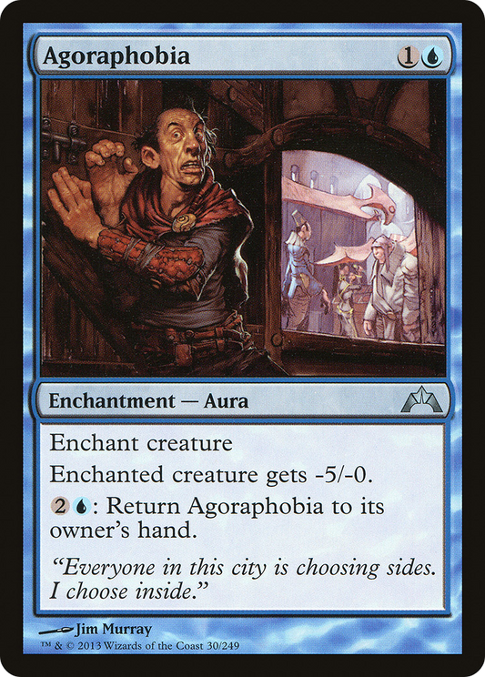 Agoraphobia [Gatecrash] Foil