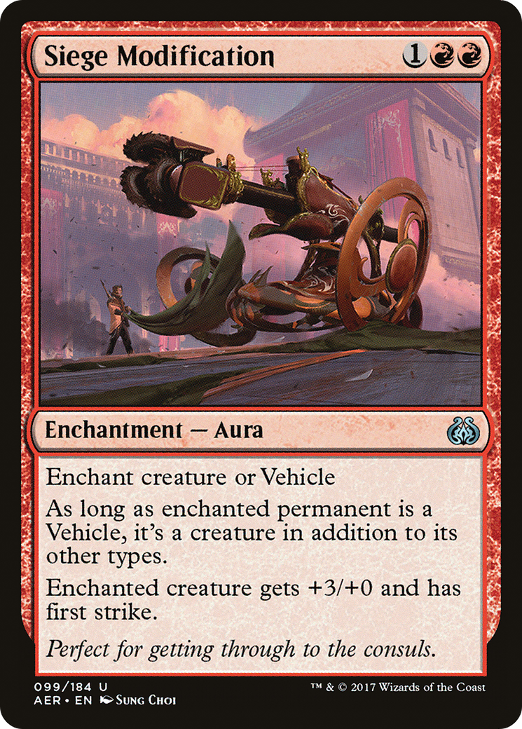 Siege Modification (099) Foil - Aether Revolt