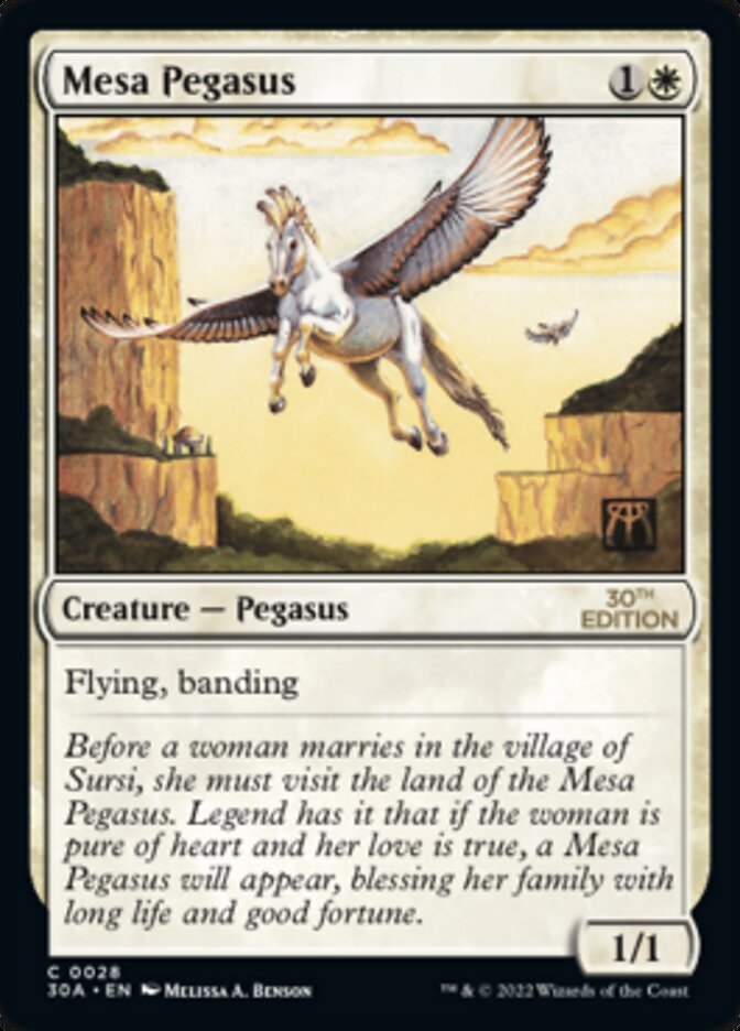 Mesa Pegasus (028) - 30th Anniversary Edition