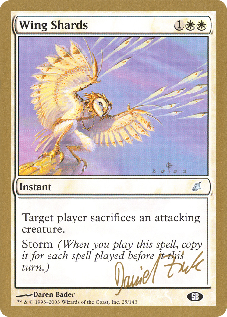 Wing Shards - 2003 Daniel Zink (SCG) (SB) - World Championship Decks 2003