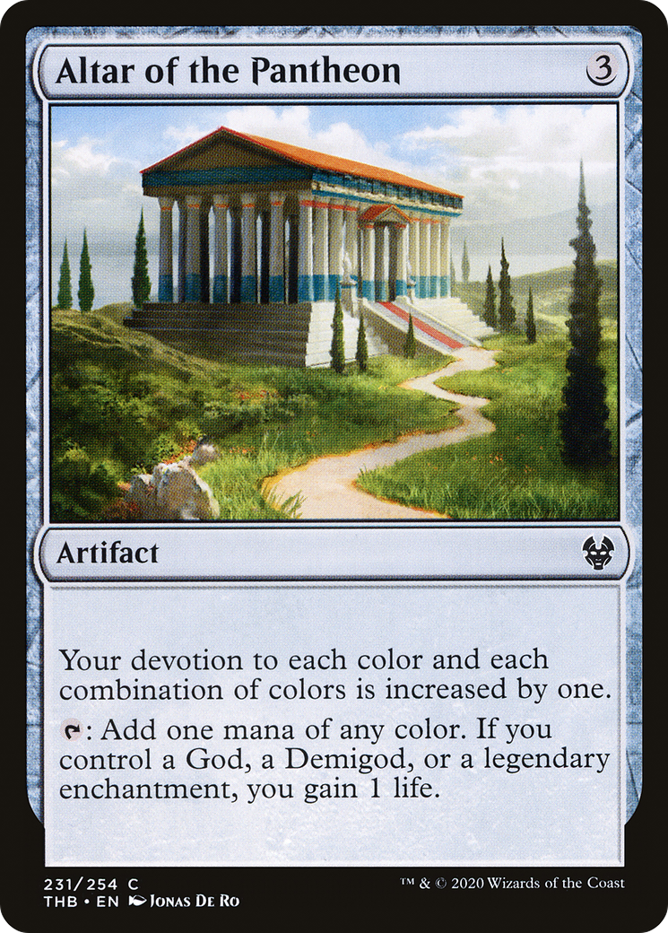 Altar of the Pantheon (231) Foil - Theros Beyond Death