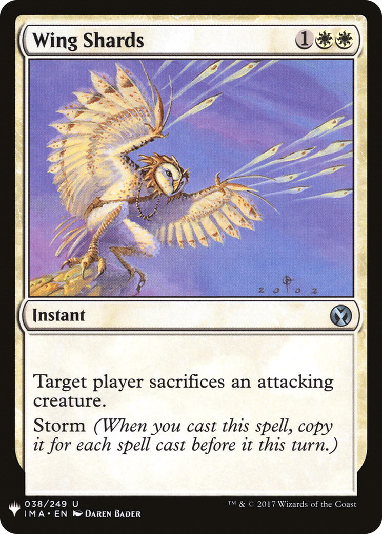 Wing Shards (IMA-38) - The List