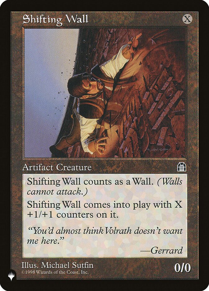 Shifting Wall [The List] | Silver Goblin