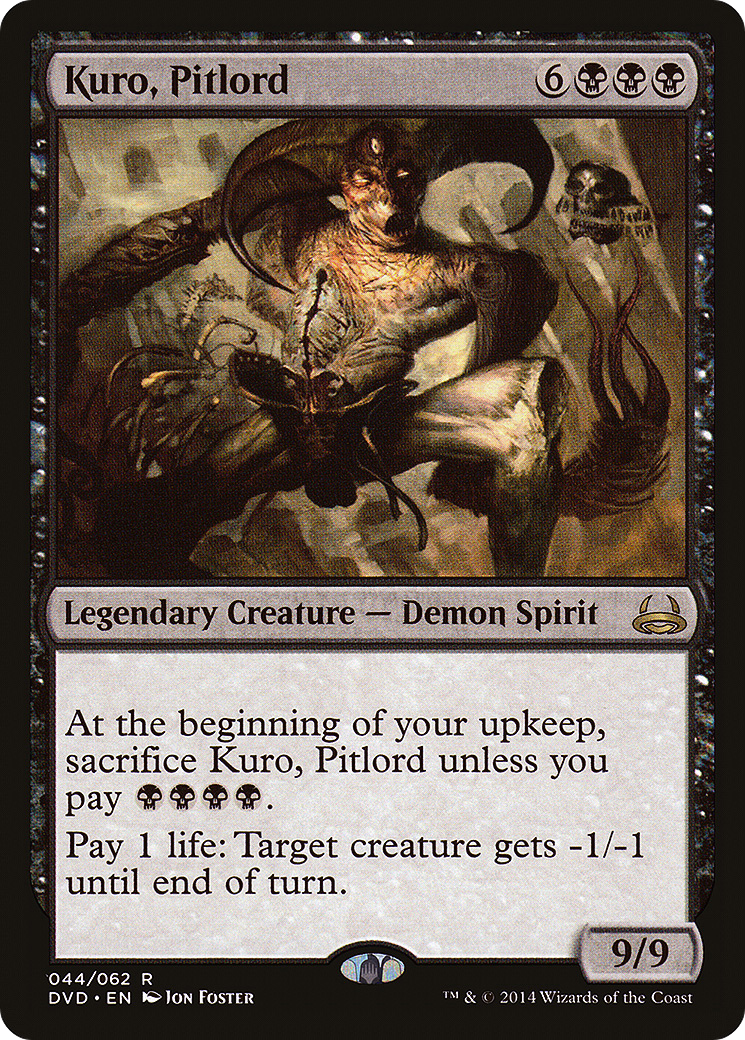 Kuro, Pitlord (044) - Duel Decks Anthology: Divine vs. Demonic