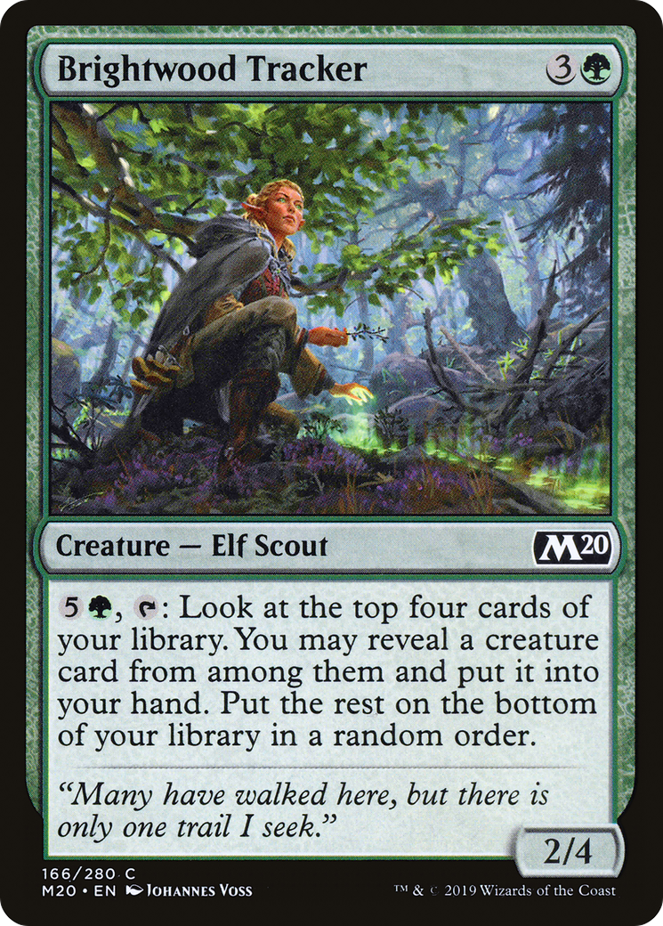 Brightwood Tracker (166) - Core Set 2020