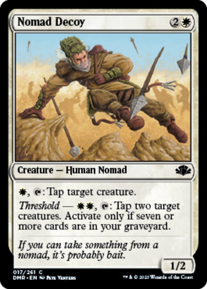 Nomad Decoy [Dominaria Remastered] | Silver Goblin