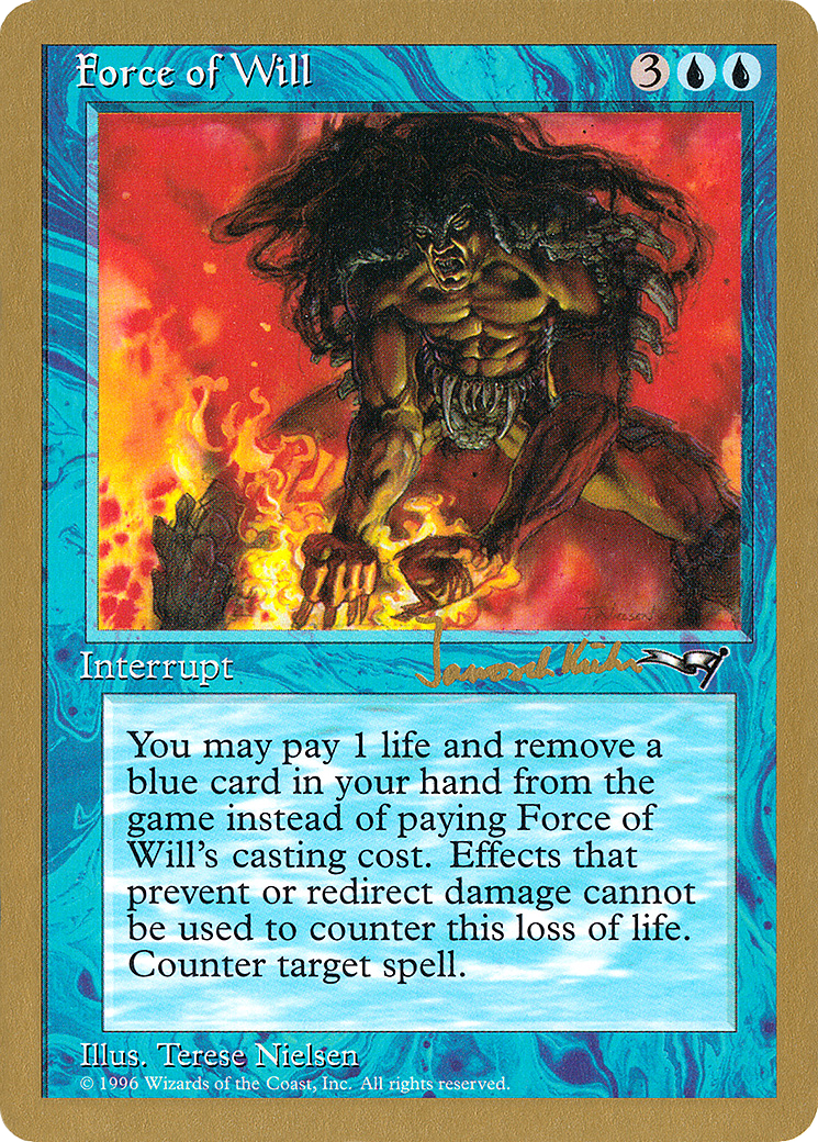 Force of Will (Retro) (jk28) - World Championship Decks 1997