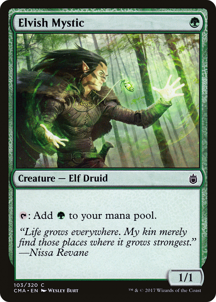 Elvish Mystic (103) - Commander Anthology