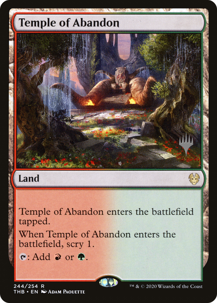 Temple of Abandon (244p) - Theros Beyond Death Promos