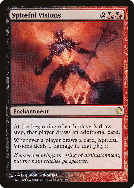 Spiteful Visions (233) - Commander 2013