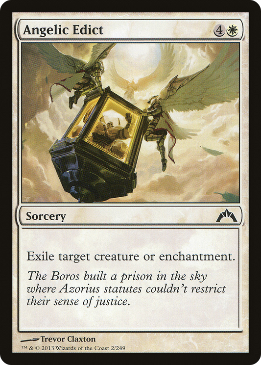 Angelic Edict (002) Foil - Gatecrash