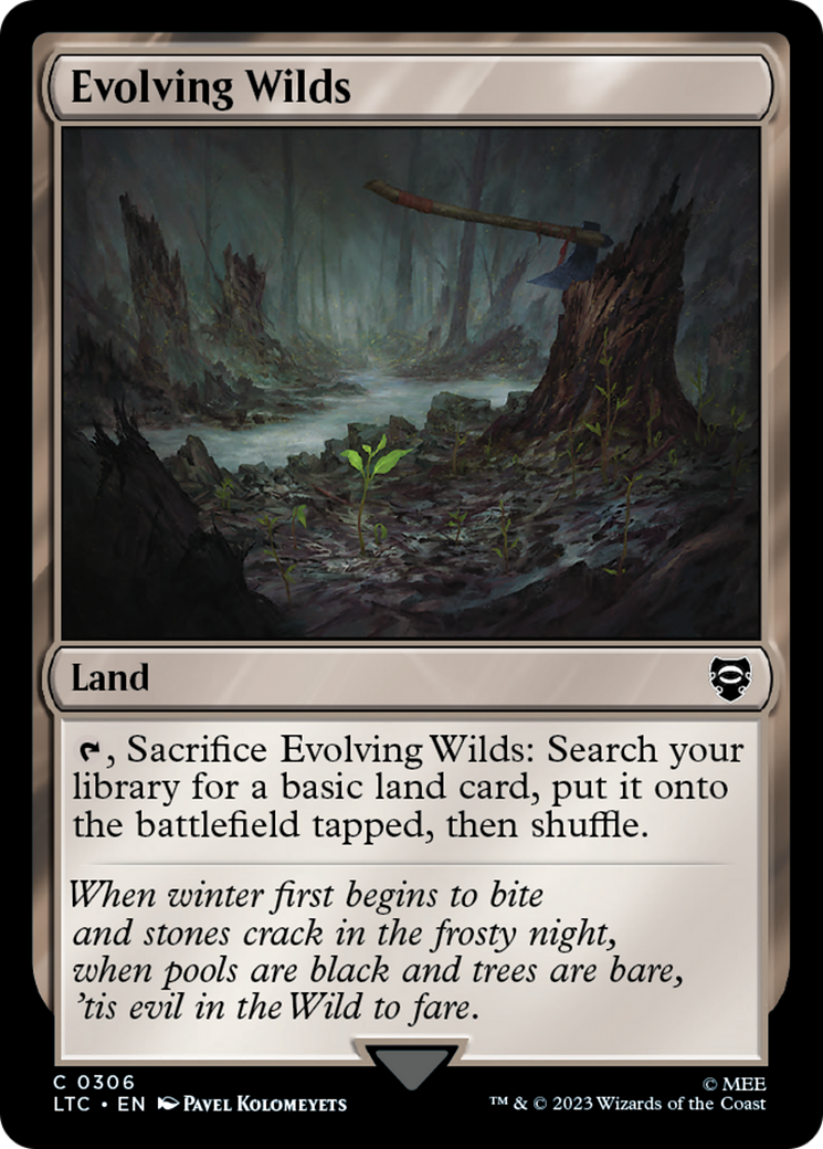 Evolving Wilds (306) - Tales of Middle-earth Commander