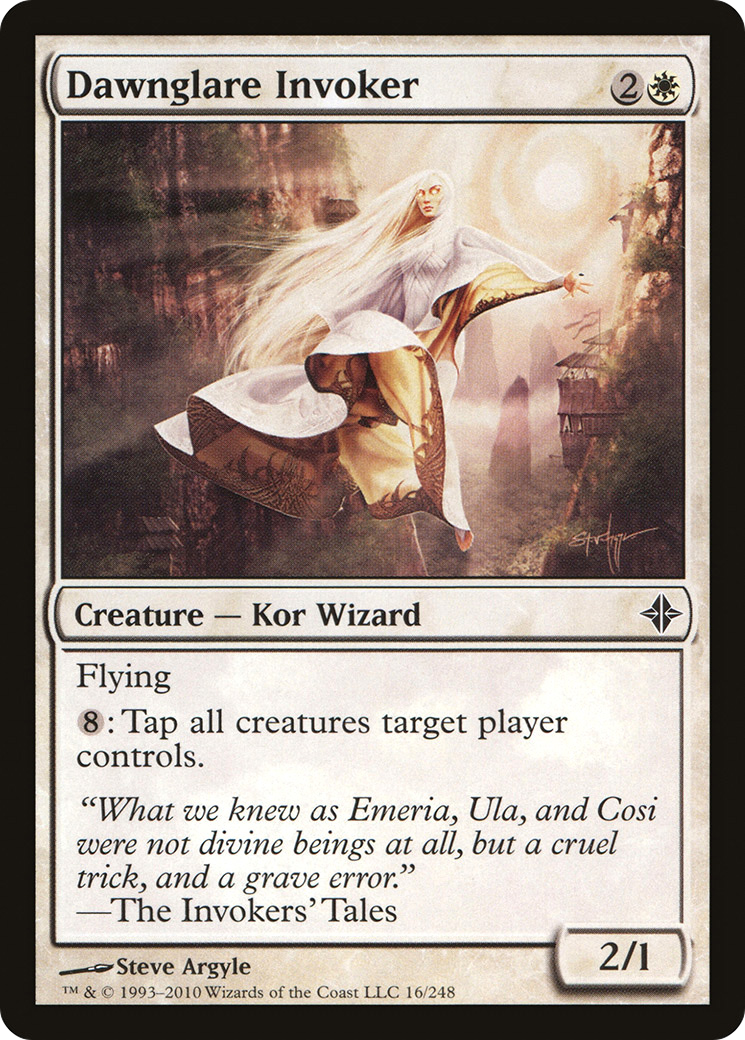 Dawnglare Invoker (016) Foil - Rise of the Eldrazi