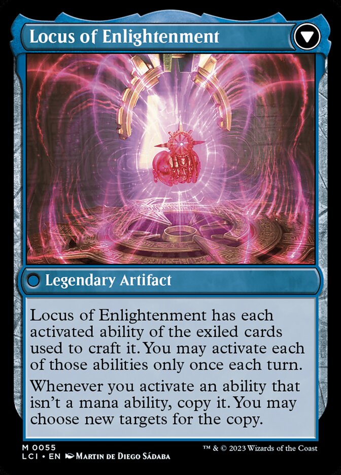The Enigma Jewel (055) Foil - The Lost Caverns of Ixalan