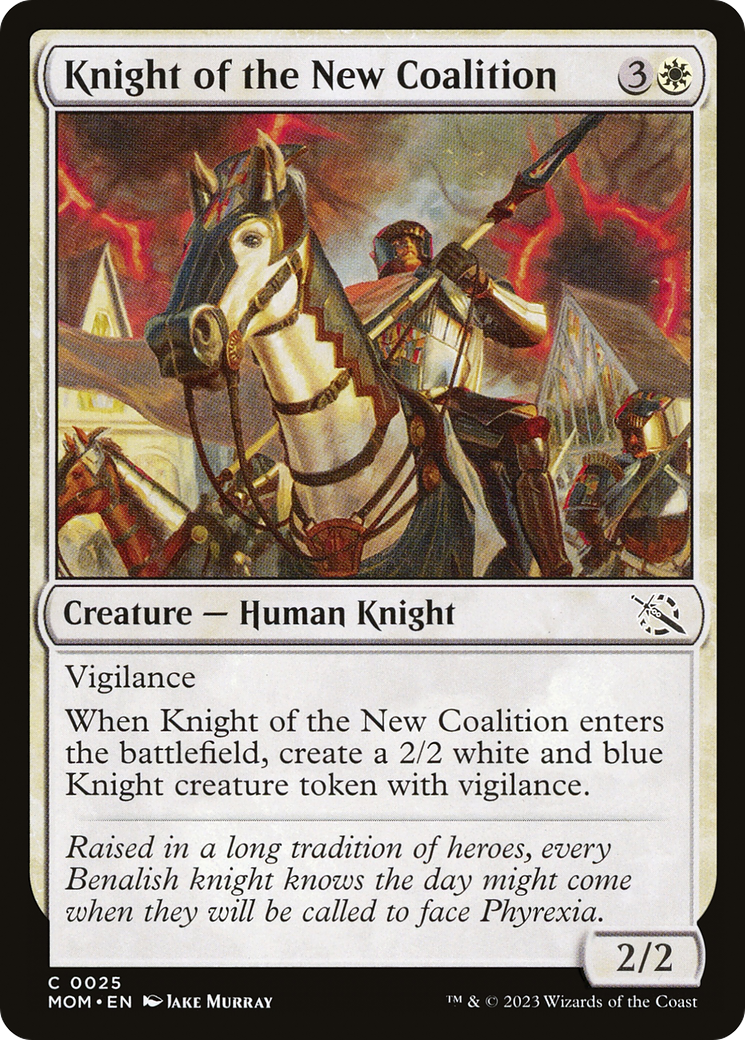Knight of the New Coalition [March of the Machine] | Silver Goblin
