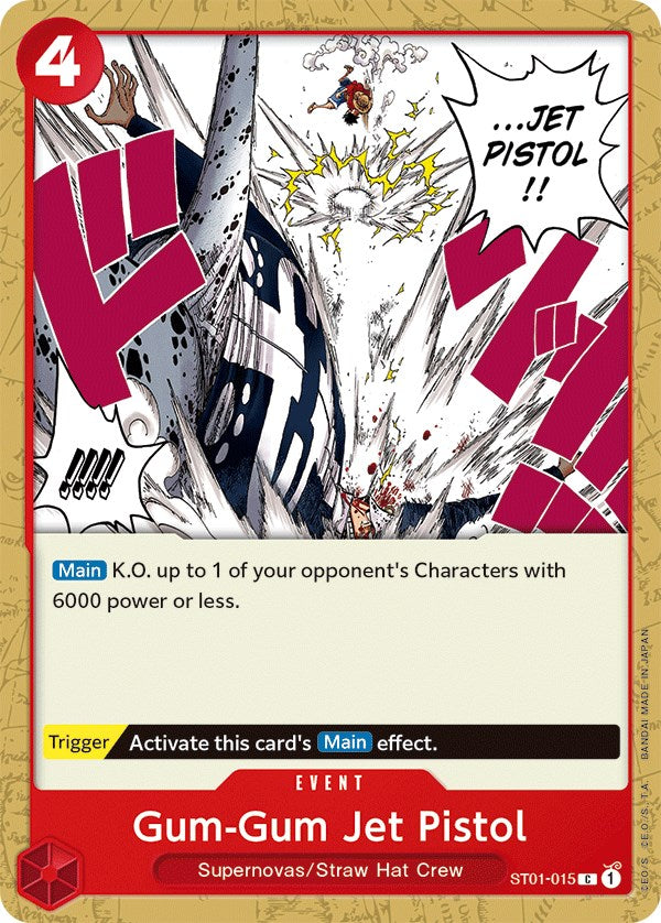 Gum-Gum Jet Pistol [Starter Deck: Straw Hat Crew] | Silver Goblin