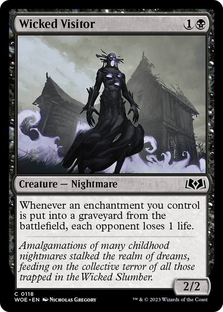 Wicked Visitor (118) Foil - Wilds of Eldraine