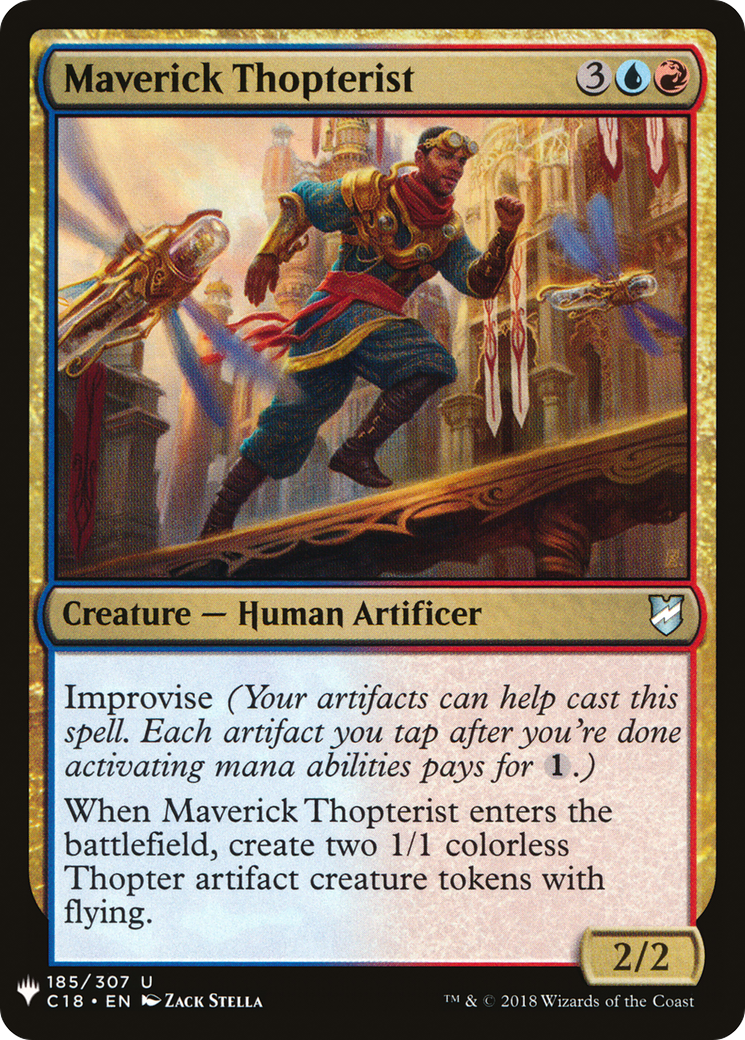 Maverick Thopterist (C18-185) - The List