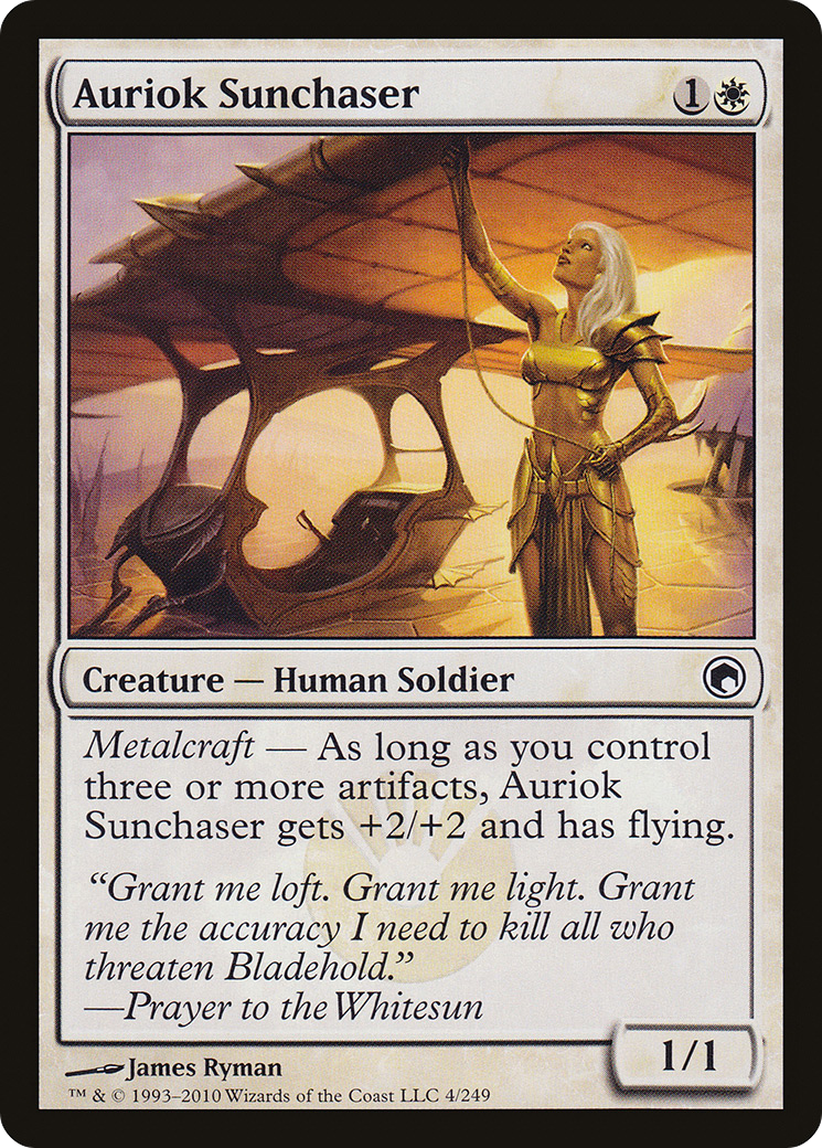 Auriok Sunchaser (004) - Scars of Mirrodin