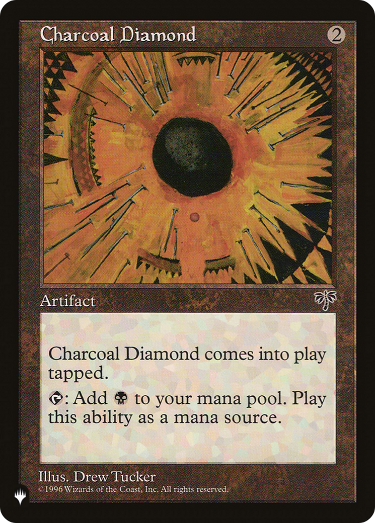 Charcoal Diamond (Retro) (MIR-296) - The List